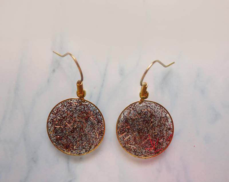 Filigrane Statement-Ohrring, Kunst Schmuck Handgefertigt, Geschenk Für Mutter von julialinjewelry