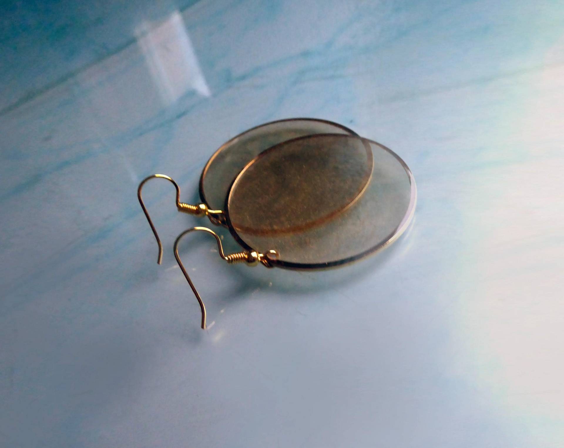 stilvolle Goldene Ohrringe, Elegantes Schmuck Geschenk Für Sie von julialinjewelry