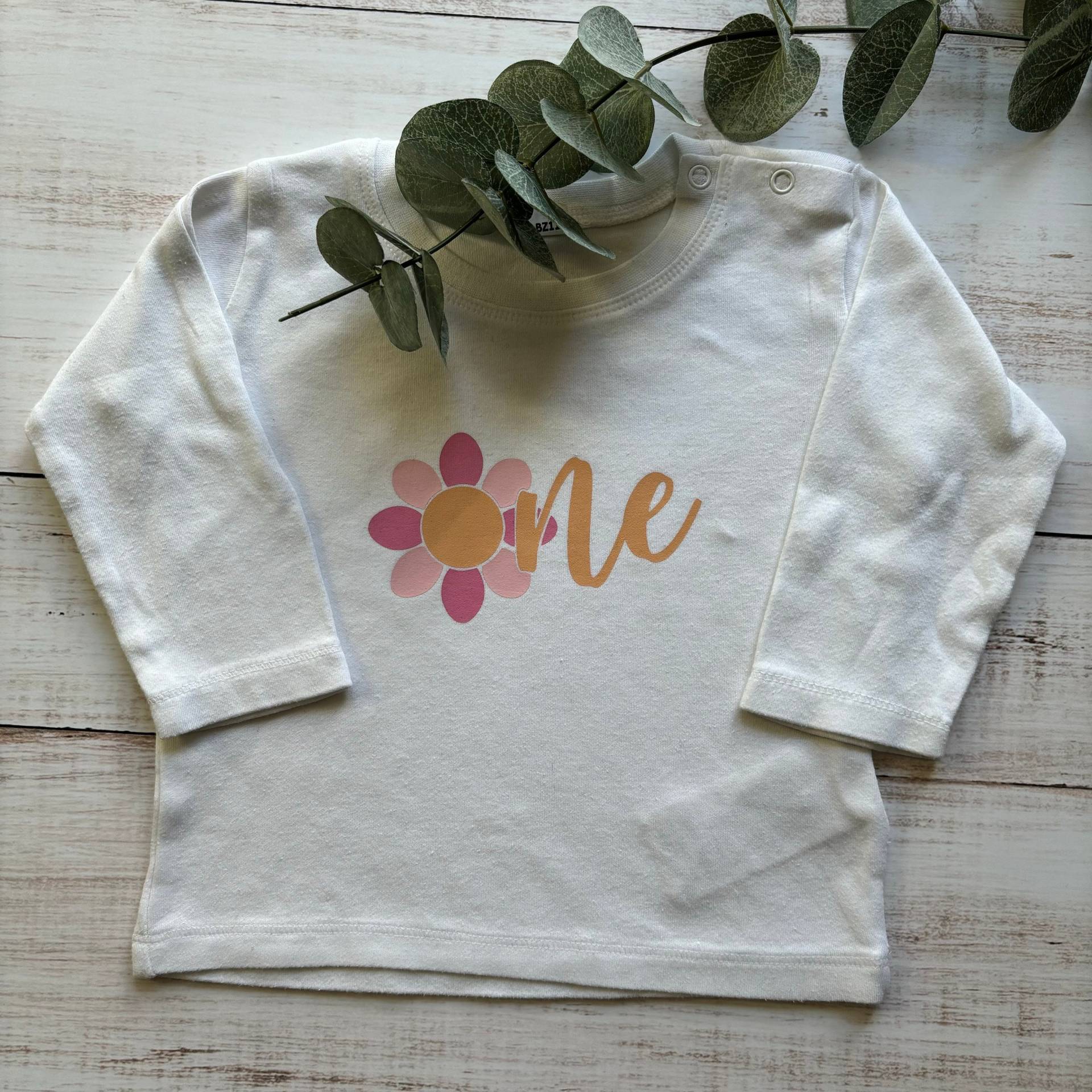 T-Shirt Geburtstag One First Birthday Geburtstags-Tshirt Erster Personalisiert von juliatella