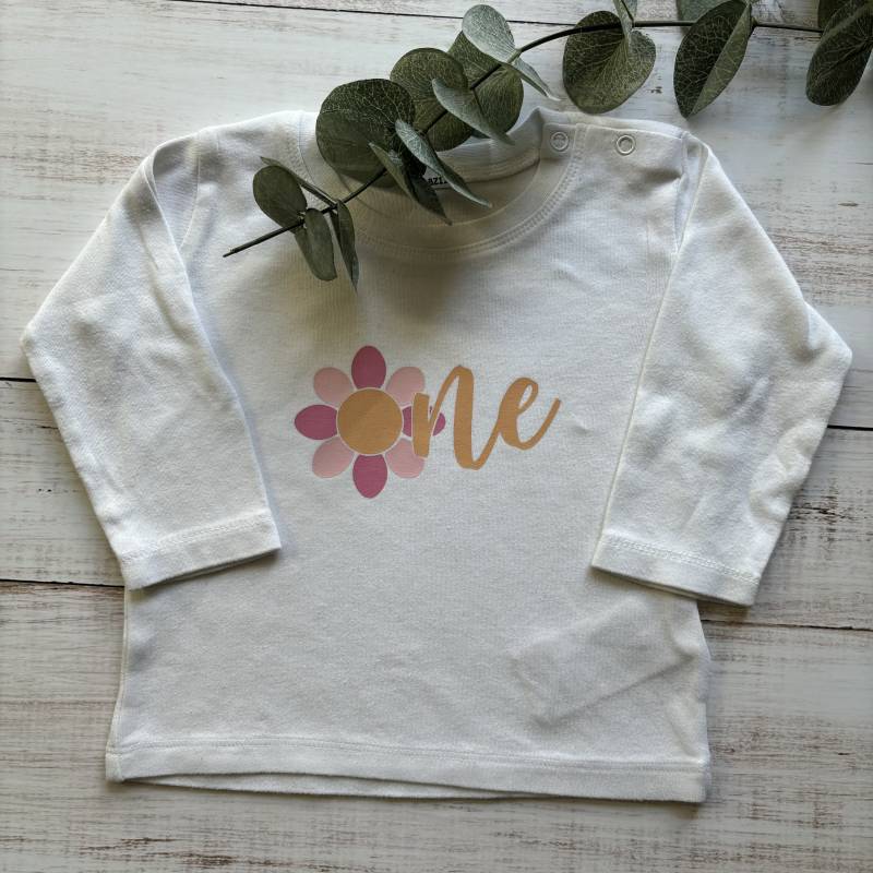 T-Shirt Geburtstag One First Birthday Geburtstags-Tshirt Erster Personalisiert von juliatella