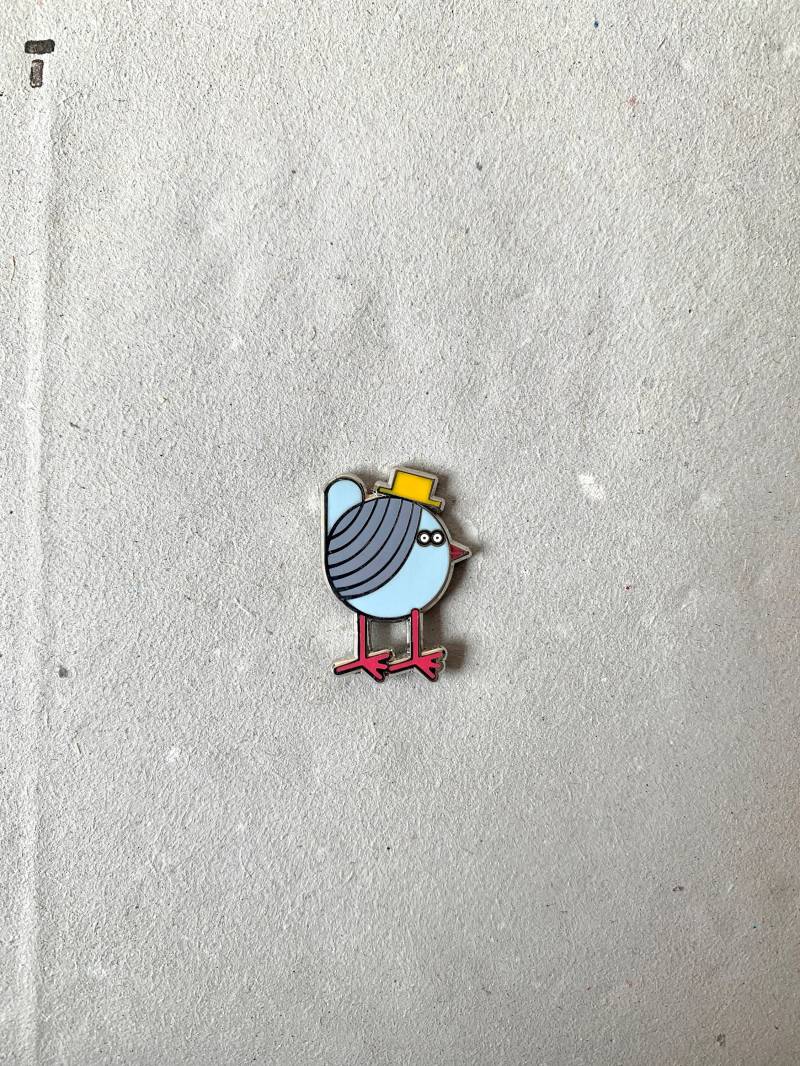 Enamel Pin Bird von jungwiealt