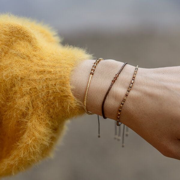 juni Perlenarmband Smokey Glow von juni