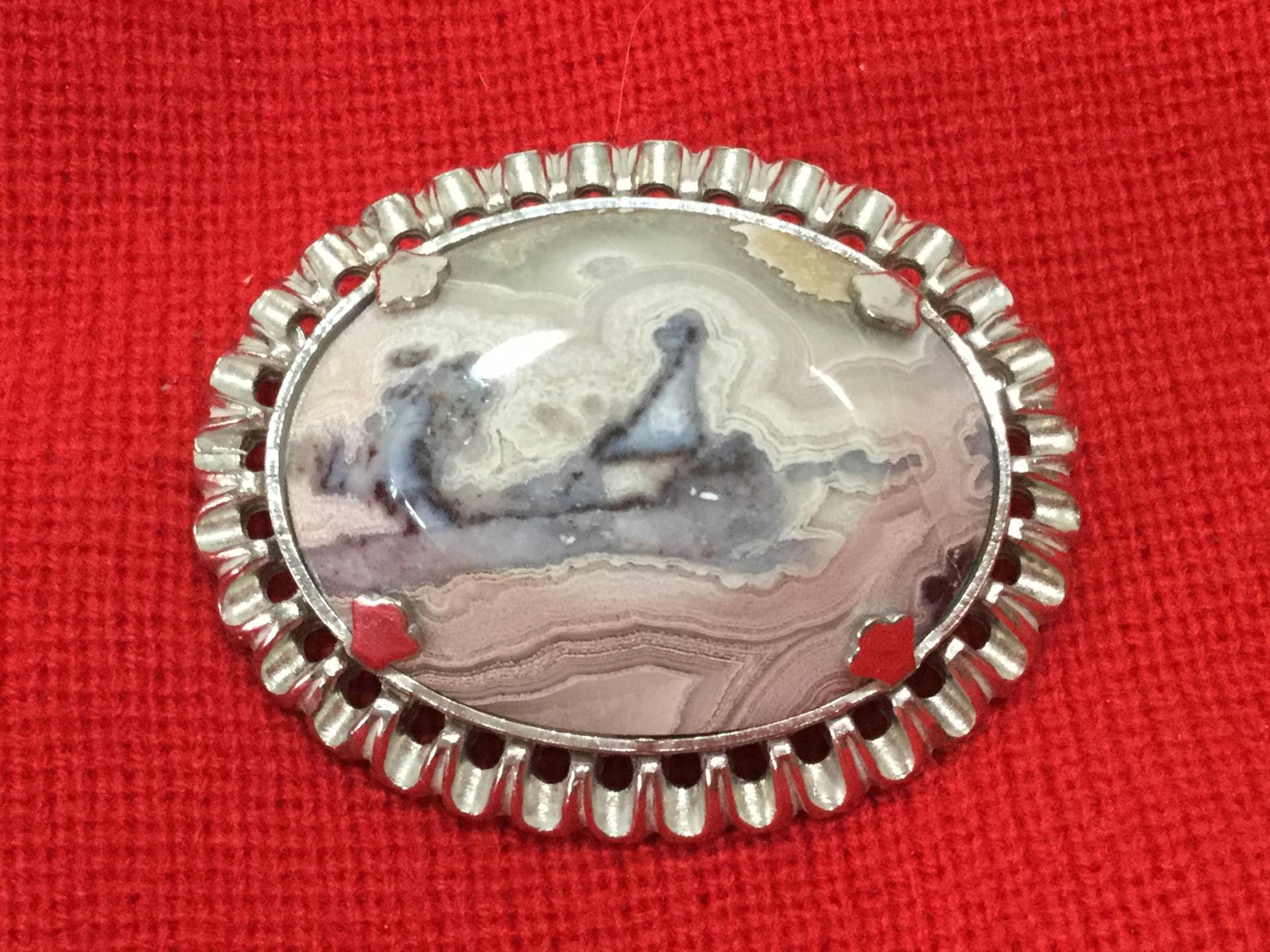 Vintage Brosche Holland Großen Stein Blau Wirbel Silber Ton Einstellung Frau Schmuck Vintage Brosche Holland Großen Stein Blau Wirbel Silber Ton Einstellung Frau Schmuck von junkbay