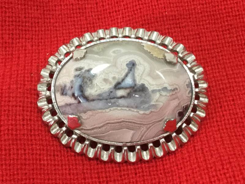 Vintage Brosche Holland Großen Stein Blau Wirbel Silber Ton Einstellung Frau Schmuck Vintage Brosche Holland Großen Stein Blau Wirbel Silber Ton Einstellung Frau Schmuck von junkbay