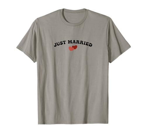 Hochzeit "Just Married" Braut Design für Männer und Frauen T-Shirt von just married Girl design for women nuptial party