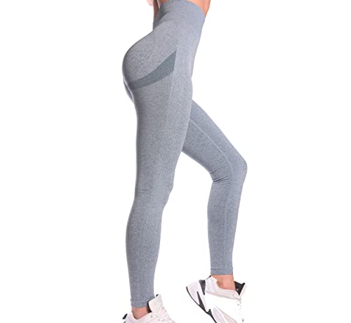 Justbella Leggings Blickdicht High Waist Push Up für Sport & Alltag Leggins (L, Navy blau) von justBELLA SPORTS WEAR