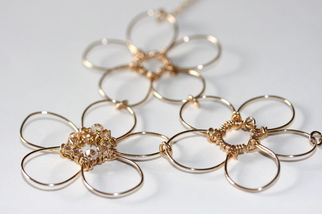 3-Fach Halskette von justynajewelry