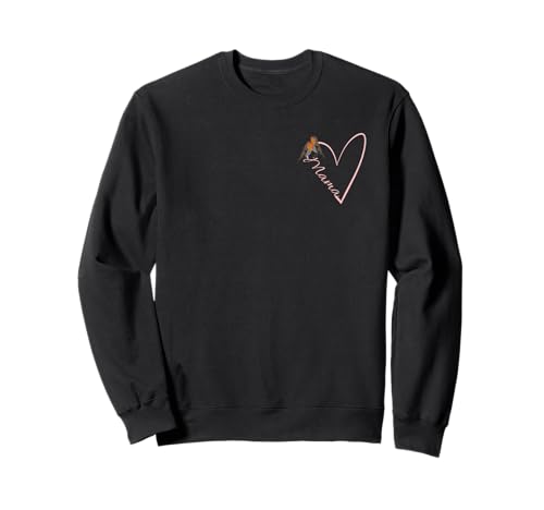 Mama Muttertag Rotkehlchen mit Herz Vogel Sweatshirt Mama Muttertag Rotkehlchen mit Herz Vogel Sweatshirt von jz.birds