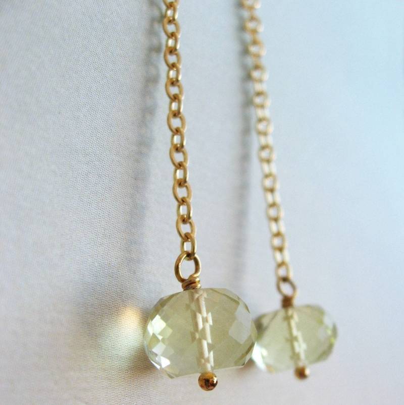 Meyer Ohrhänger Lemon Topas, Goldgefüllt Meyer Ohrhänger Lemon Topas, Goldgefüllt von jzdesigns