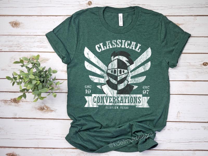 Classical Conversations Mittelalterliches Ritter-T-Shirt, Cc-T-Shirt, Zyklus 2, Cc-Campus-Shirt, Homeschool, Unisex Classical Conversations Mittelalterliches Ritter-T-Shirt, Cc-T-Shirt, Zyklus 2, Cc-Campus-Shirt, Homeschool, Unisex von kDelMulDesigns