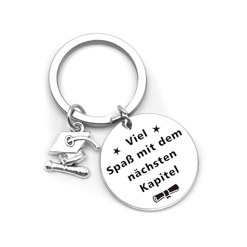 Abitur Geschenke Bestandene Prüfung Geschenk Schulabschluss Geschenk 10 Klasse Schlüsselanhänger Abschluss Abi Matura Realschulabschluss Abiturgeschenke Abschiedsgeschenk für Schulklasse Schüler von kEUkunHA