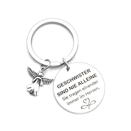 Geschwister Geschenke Bruder Schwester Geschenk Schlüsselanhänger Muttertagsgeschenk Vatertagsgeschenk Weihnachtsgeschenke Ostergeschenke Valentinstag Geburtstag DankeschöN Geschenke für Geschwister von kEUkunHA