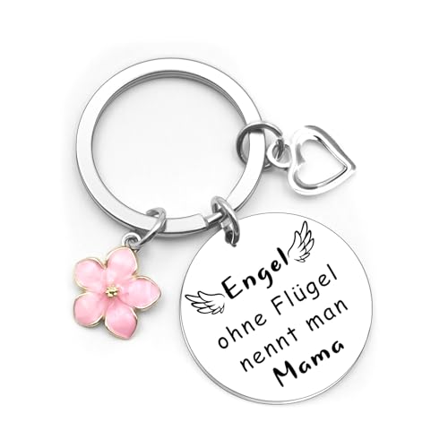 Muttertagsgeschenke für Mama Dankeschön Geschenke Schutzengel Schlüsselanhänger Weihnachtsgeschenke Geburtstagsgeschenk Ostergeschenk Neujahrsgeschenke Valentinstag Frauentag Geschenk für Mama Mutter von kEUkunHA