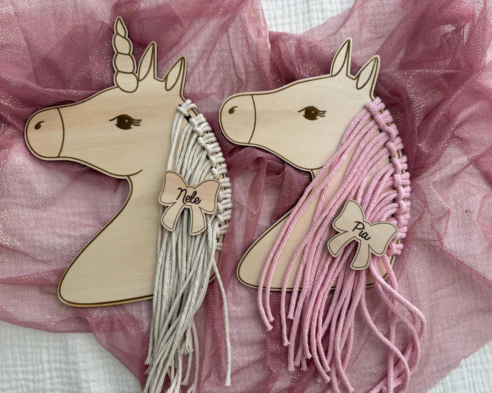 Haarspangenhalter Pferd Oder Einhorn von kKwBerlin