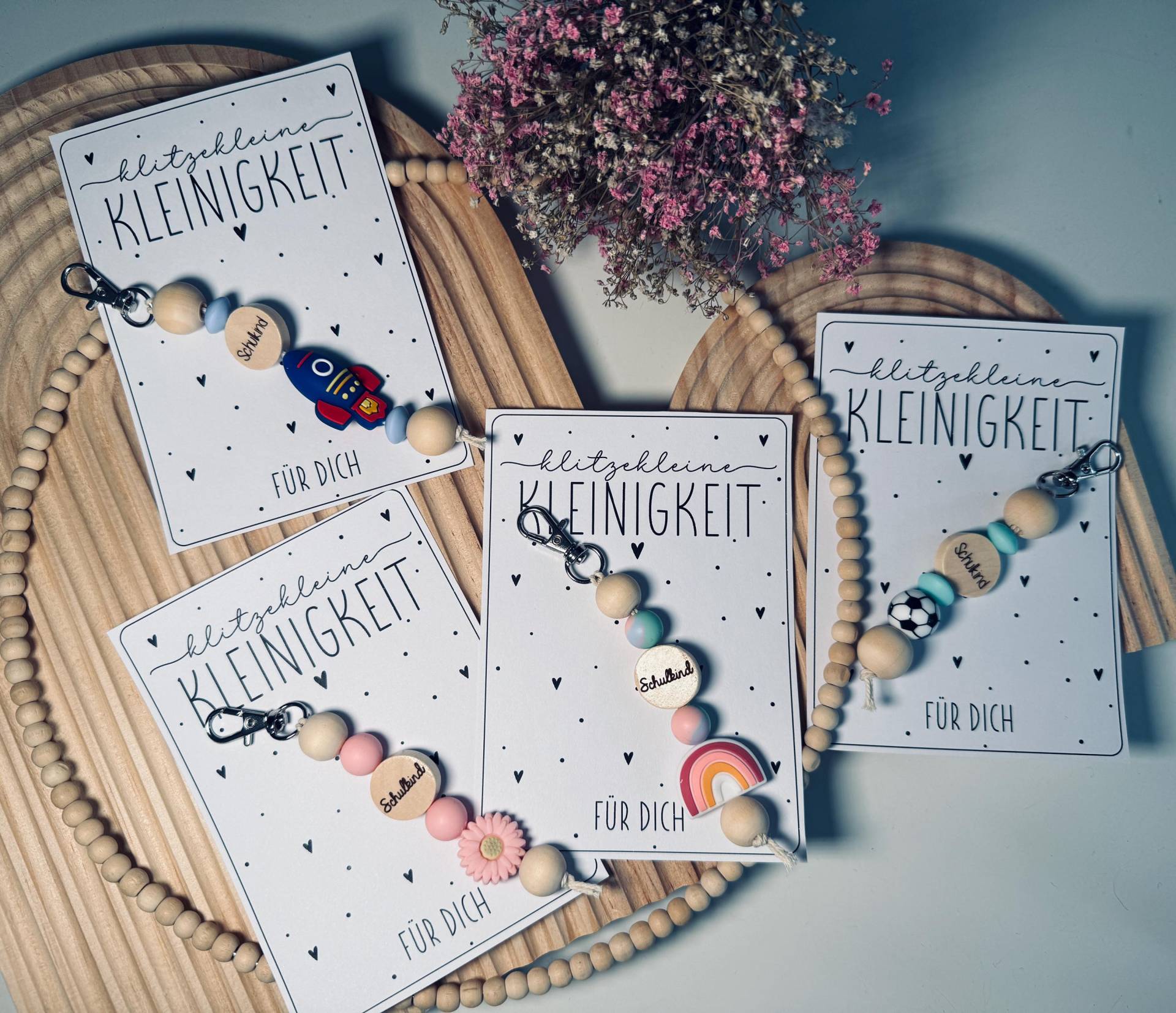 Schlüsselanhänger Zur Einschulung, Schulkind, Kitakind, Wunschtext Möglich, Namen Auch Beidseitig von kKwBerlin