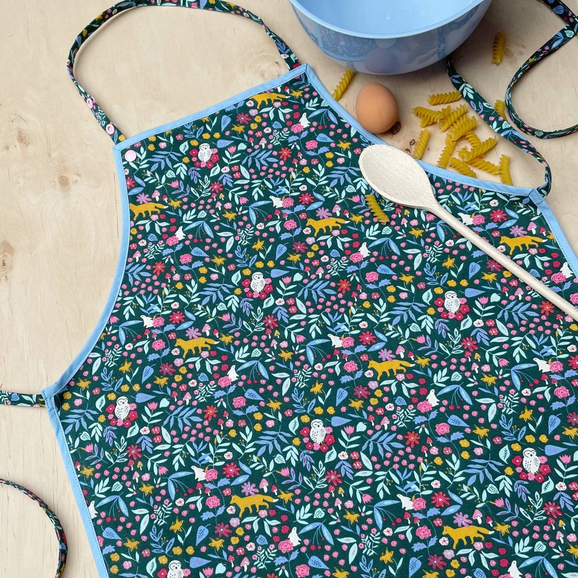 Schürze Kinder Erwachsene 3 Größen Tiere & Pflanzen von kadomaro