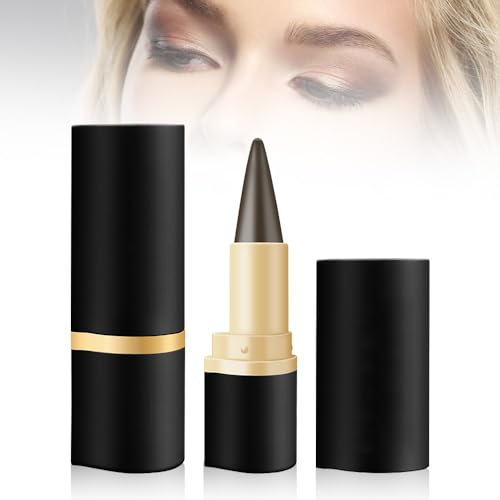 Matte Schnell Trocknender Eyeliner, 2025 Neu 2 Stück Wischfester Schwarzer Eyeliner Stift Gel, Wasserfester Lidschatten für Ein Alltägliches Lang Anhaltendes Augen Makeup (Braun) von kailisi