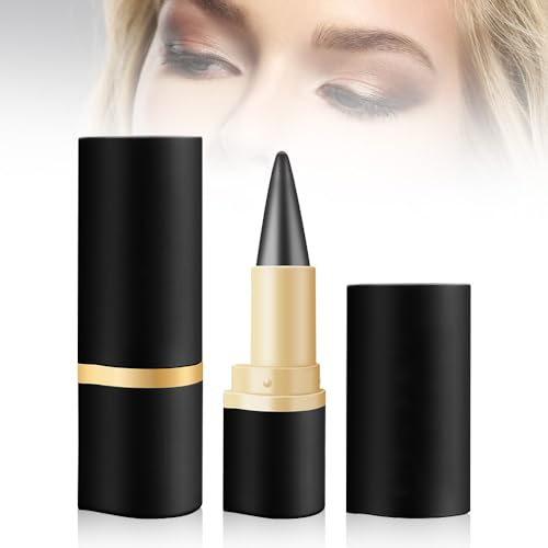 Matte Schnell Trocknender Eyeliner, 2025 Neu 2 Stück Wischfester Schwarzer Eyeliner Stift Gel, Wasserfester Lidschatten für Ein Alltägliches Lang Anhaltendes Augen Makeup (Grau) von kailisi