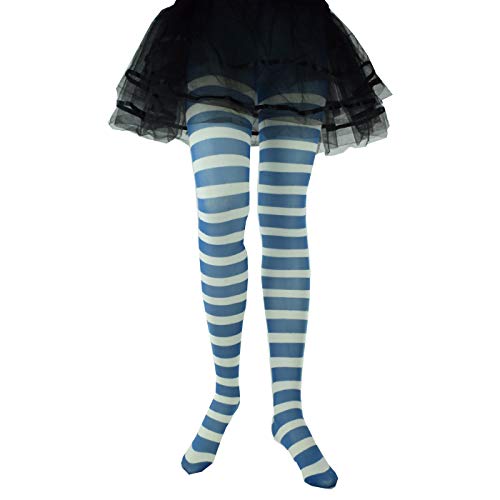 kaiser24 Damen Strumpfhose (petrol/weiß S/M) von kaiser24