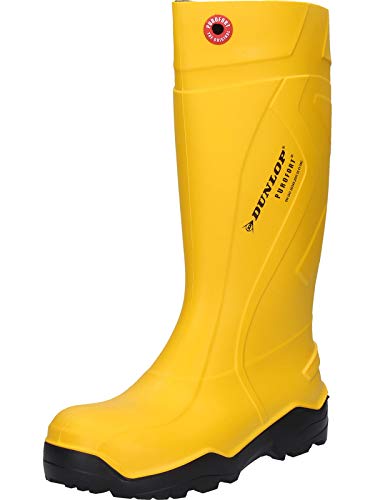 Dunlop Sports Unisex C762241 S5 Purofort+ Geel 45 Sicherheitsstiefel, Gelb Gelb Geel 02, Medium EU von DUNLOP