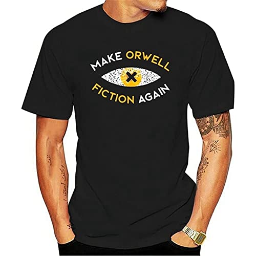 Make Orwell Fiction Again - Philosophy Gift Mens T Shirt Orwell 1984 Dystopia Liberal Philosopher Philosophy philosophic Size L Make Orwell Fiction Again - Philosophy Gift Mens T Shirt Orwell 1984 Dystopia Liberal Philosopher Philosophy philosophic Size L von kaiyao