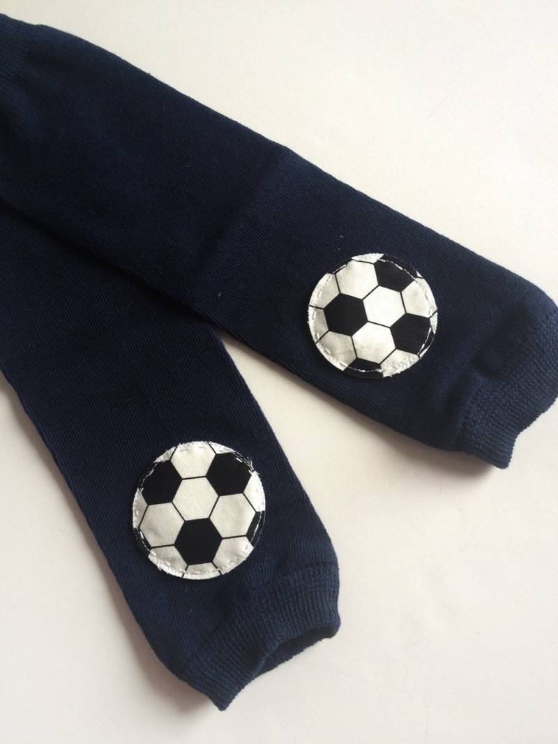 Fußball Baby Stulpen, Schwarz Stulpen Mit von kakabaka