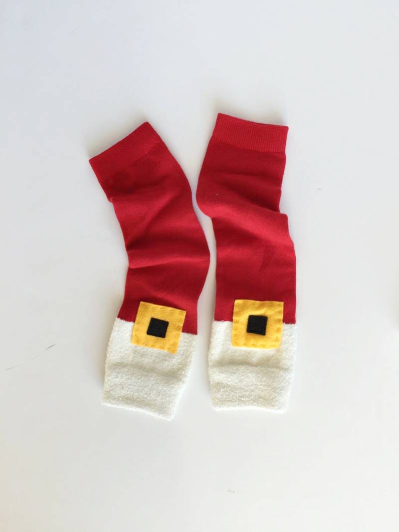Santa-Stulpen, Weihnachten Baby Stulpen Santa-Stulpen, Weihnachten Baby Stulpen von kakabaka