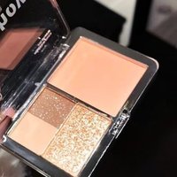 kakashow - 4 Colors Eyeshadow And Blush Palette - Orange #01 Orange von kakashow