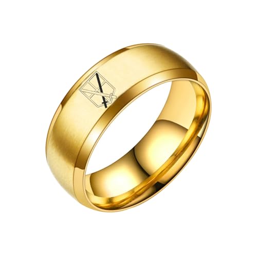 kakazoomm store Anime Attack AOT Titan Ring Flügel der Freiheit Ringe Cos Attack AOT Titan Merch Accessoire kakazoomm store Anime Attack AOT Titan Ring Flügel der Freiheit Ringe Cos Attack AOT Titan Merch Accessoire von kakazoomm store