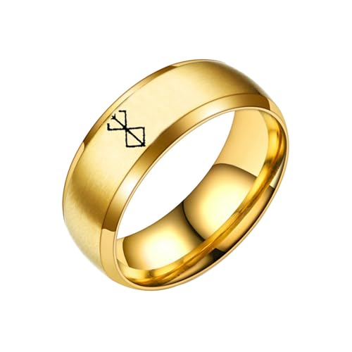 kakazoomm store Anime Berserker Ringe Cos Guts Ring Schmuck Accessoire Merch von kakazoomm store