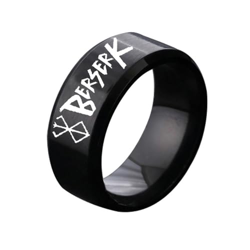 kakazoomm store Anime Berserker Ringe Cos Guts Ring Schmuck Accessoire Merch von kakazoomm store