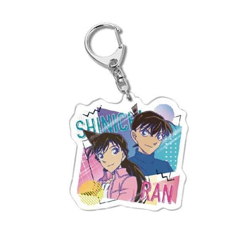 kakazoomm store Anime Schlüsselanhänger Edogawa Conan Mouri Ran Kuroba Kaito Schlüsselanhänger modischer Rucksack Anhänger Schlüsselring von kakazoomm store