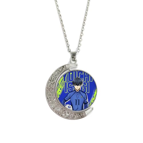 kakazoomm store BluLock Halskette Meguru Bachira Anhänger Yoichi Isagi Choker Dekoration Seishirou Nagi Halskette von kakazoomm store