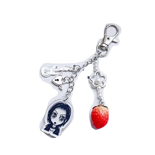 kakazoomm store Manga Protagonist Nana Osaki Schlüsselanhänger Anime Print Girl Beaded Chain Nana Komatsu Schlüsselanhänger von kakazoomm store