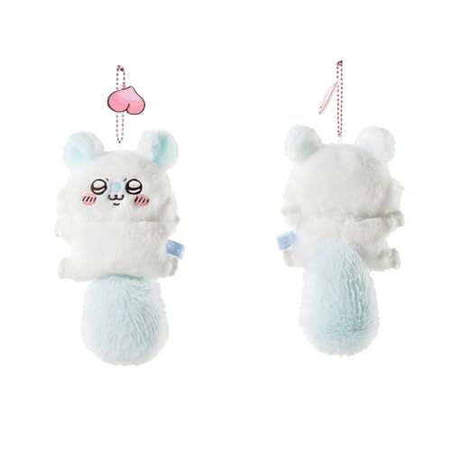 kakazoomm store Momonga Plüsch Schlüsselanhänger Tasche Charm Niedlich Weiches Plüschtier Geschenk Chi-kawa von kakazoomm store
