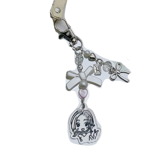 kakazoomm store Nana Osaki Keychain Anime Bead String Acryl Schlüsselanhänger Rucksack Anhänger Anime Fan Schlüsselanhänger von kakazoomm store