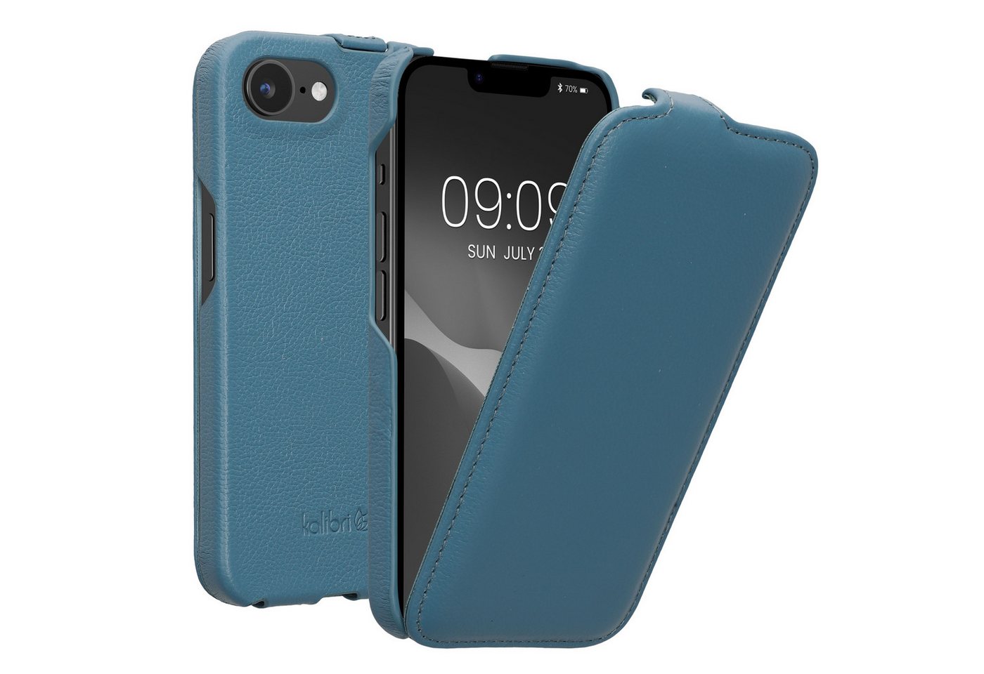 kalibri Etui Flip-Hülle Ultra Slim Tasche für Apple iPhone 16e, Leder Schutzhülle Case kalibri Etui Flip-Hülle Ultra Slim Tasche für Apple iPhone 16e, Leder Schutzhülle Case von kalibri