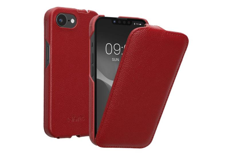 kalibri Etui Flip-Hülle Ultra Slim Tasche für Apple iPhone 16e, Leder Schutzhülle Case kalibri Etui Flip-Hülle Ultra Slim Tasche für Apple iPhone 16e, Leder Schutzhülle Case von kalibri
