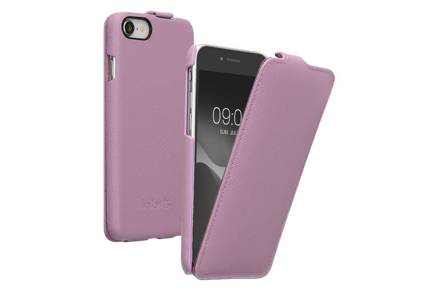 kalibri Etui Flip-Hülle Ultra Slim Tasche für Apple iPhone SE / 8 / 7, Leder Schutzhülle Case kalibri Etui Flip-Hülle Ultra Slim Tasche für Apple iPhone SE / 8 / 7, Leder Schutzhülle Case von kalibri