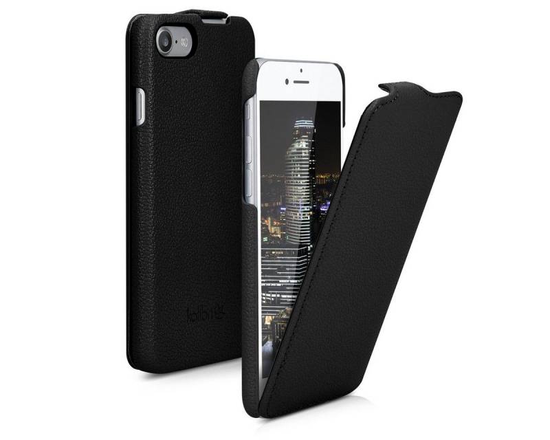 kalibri Etui Flip-Hülle Ultra Slim Tasche für Apple iPhone SE / 8 / 7, Leder Schutzhülle Case kalibri Etui Flip-Hülle Ultra Slim Tasche für Apple iPhone SE / 8 / 7, Leder Schutzhülle Case von kalibri