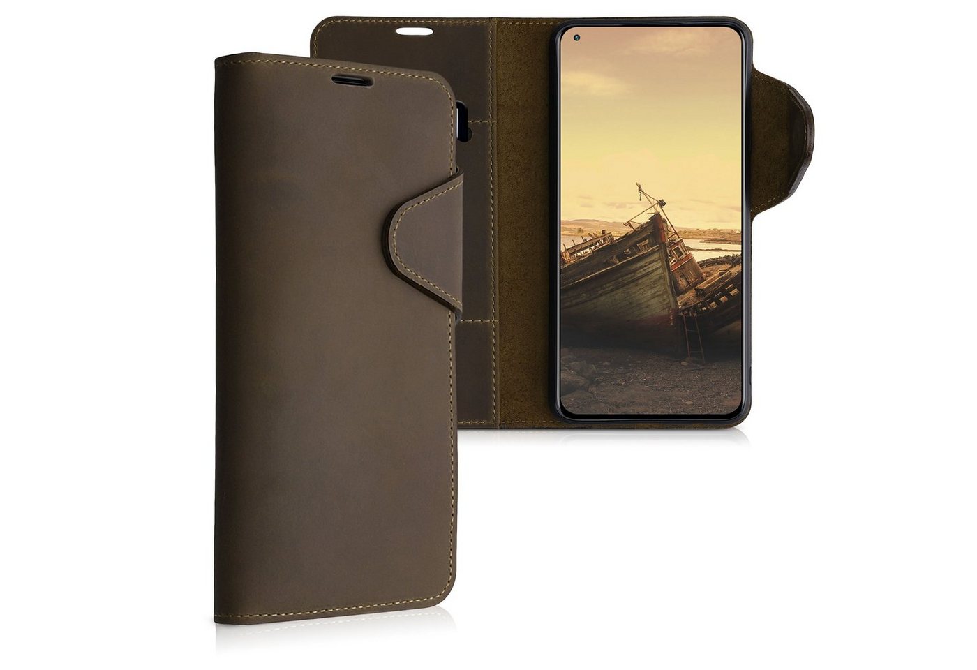 kalibri Etui Hülle für Xiaomi Mi 10T / Mi 10T Pro, Leder Handyhülle Handy Case Cover - Schutzhülle Lederhülle kalibri Etui Hülle für Xiaomi Mi 10T / Mi 10T Pro, Leder Handyhülle Handy Case Cover - Schutzhülle Lederhülle von kalibri