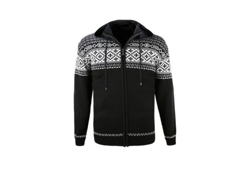 kama Kapuzenpullover Sweater Pullover 3064 Full Zip aus Merinowolle (mit Kapuze, winddicht) von kama