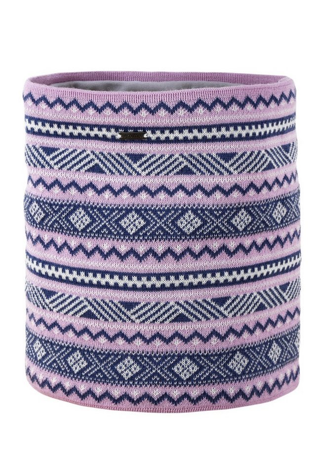 kama Multifunktionstuch (Halstuch) S35 - Merinowolle - pink/blau - 1 Stück von kama