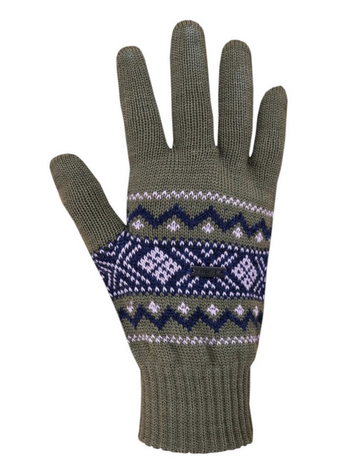 kama Multisporthandschuhe Winterhandschuhe R113 (Merinowolle) dunkelgrün - 1 Paar von kama