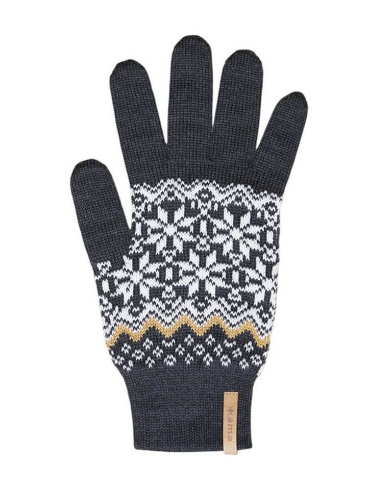 kama Multisporthandschuhe Winterhandschuhe R116 (Merinowolle, warm) graphitgrau - 1 Paar von kama