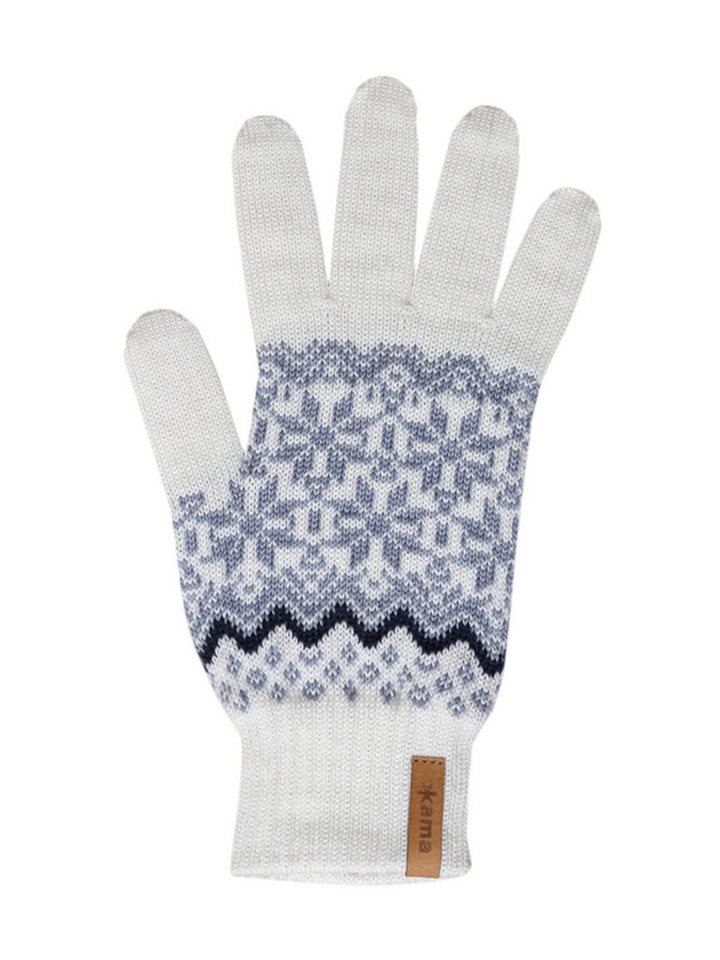 kama Multisporthandschuhe Winterhandschuhe R116 (Merinowolle, warm) weiss - 1 Paar von kama