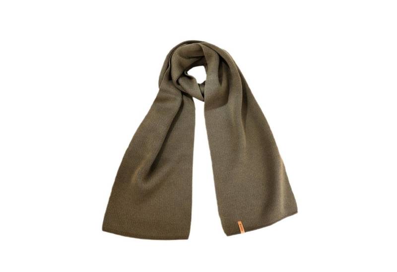 kama Schal (100% Merinowolle) S07 - dunkelgrün 170m x 22cm - 1 Stück von kama