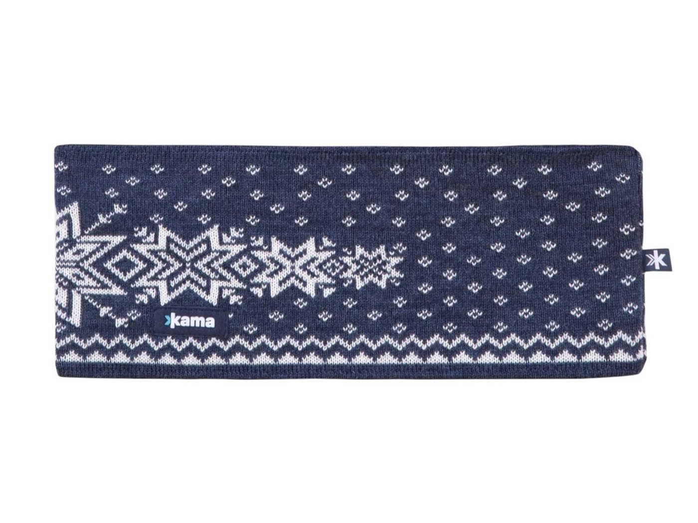 kama Stirnband C41 (Merinowolle) - blau - 1 Stück von kama