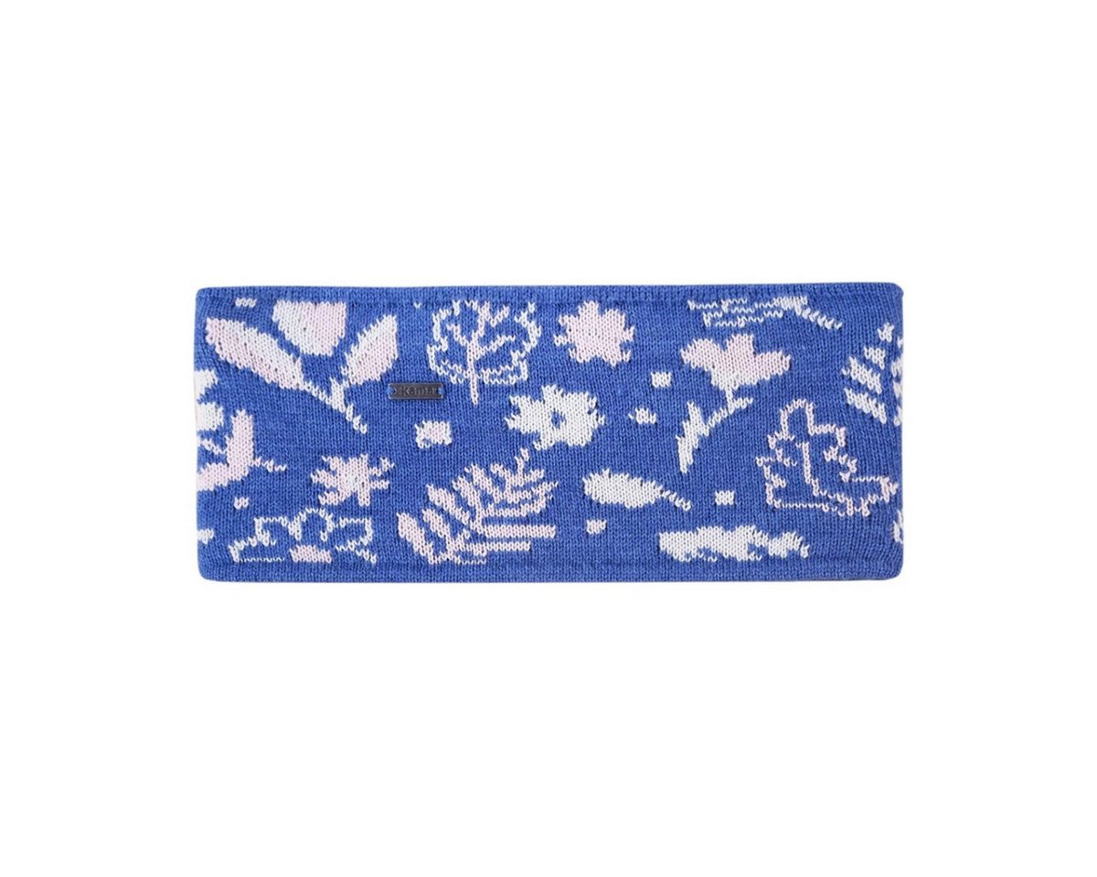 kama Stirnband C51 (Merinowolle) - blau/weiss - 1 Stück von kama