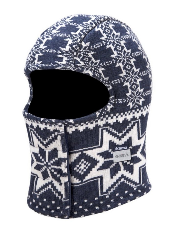 kama Sturmhaube DW22 (winddicht, atmungsaktiv, sehr warm) - navyblau/weiss - 1 Stück von kama